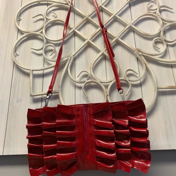 NWT M.C. Leather Handbag - Picture 5 of 8